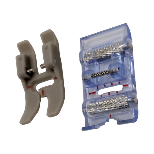Leder set rollenfuß - rollenfuß, +