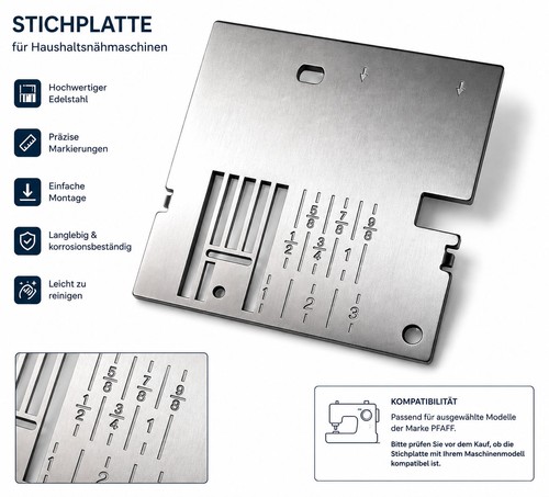 Stichplatte für pfaff - für,